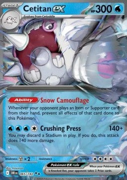 Destined Rivals 065/182 Cetitan ex