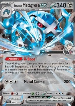 Destined Rivals 145/182 Steven's Metagross ex