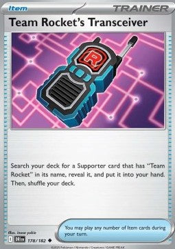 Destined Rivals 178/182 Team Rocket's Transceiver