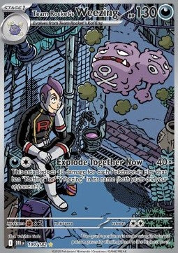 Destined Rivals 199/182 Team Rocket's Weezing