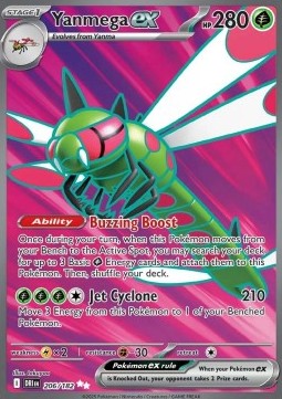 Destined Rivals 206/182 Yanmega ex
