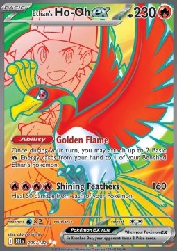 Destined Rivals 209/182 Ethan's Ho-Oh ex