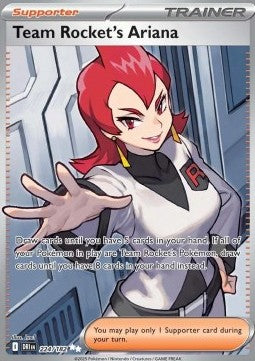 Destined Rivals 224/182 Team Rocket's Ariana