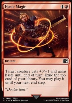 Final Fantasy 0140 Haste Magic (Foil)