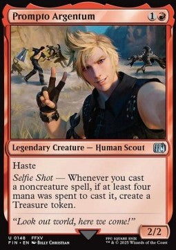Final Fantasy 0148 Prompto Argentum (Foil)