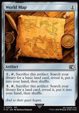 Final Fantasy 0270 World Map