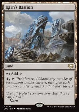 Edge of Eternities Commander 0163 Karn's Bastion