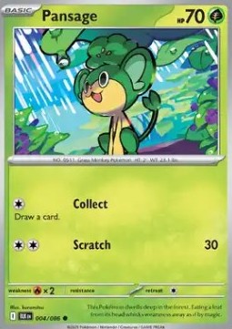 Black Bolt 004/086 Pansage (Reverse Holo)