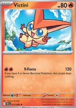 Black Bolt 012/086 Victini (Holo)