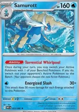White Flare 023/086 Samurott (Holo)
