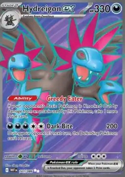 White Flare 161/086 Hydreigon ex