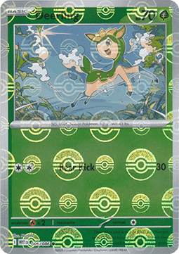White Flare 006/086 Deerling (Reverse Holo Pokeball)