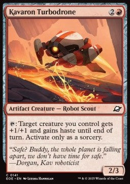 Edge of Eternities 0141 Kavaron Turbodrone (Foil)