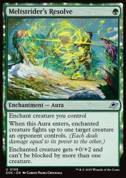 Edge of Eternities 0199 Meltstrider's Resolve (Foil)