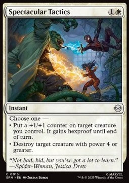Marvel's Spider-man 0015 Spectacular Tactics (Foil)