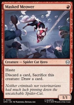 Marvel's Spider-man 0082 Masked Meower