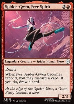 Marvel's Spider-man 0090 Spider-Gwen, Free Spirit (Foil)