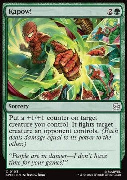 Marvel's Spider-man 0103 Kapow! (Foil)
