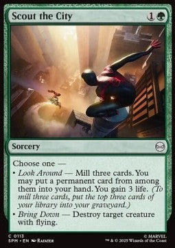 Marvel's Spider-man 0113 Scout the City (Foil)