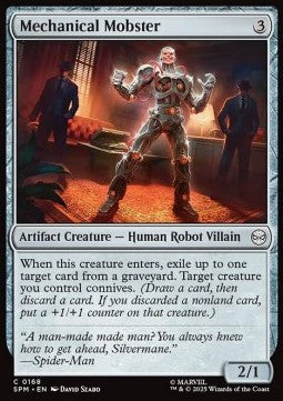 Marvel's Spider-man 0168 Mechanical Mobster (Foil)