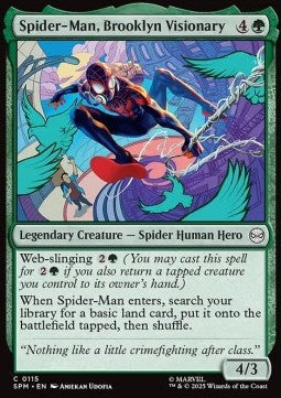 Marvel's Spider-man 0115 Spider-man, Brooklyn Visionary (Foil)