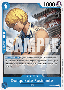 Legacy of the Master OP12-048 Donquixote Rosinante