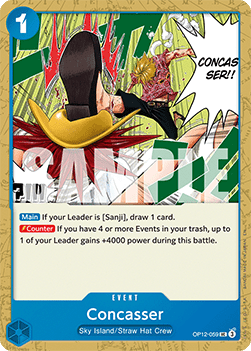 Legacy of the Master OP12-059 Concasser