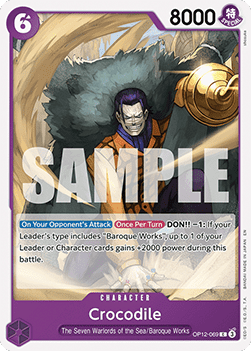 Legacy of the Master OP12-069 Crocodile