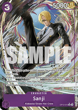 Legacy of the Master OP12-070 Sanji (Foil)