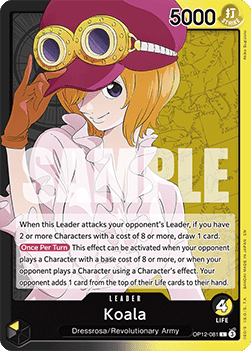 Legacy of the Master OP12-081 Koala