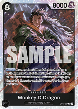Legacy of the Master OP12-094 Monkey.D.Dragon (Foil)