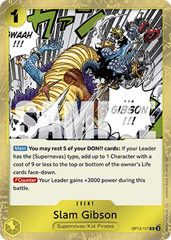 Legacy of the Master OP12-117 Slam Gibson (Foil)