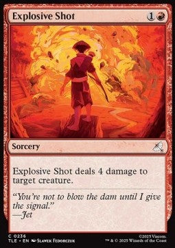 Avatar The Last Airbender Eternal 0279 Explosive Shot