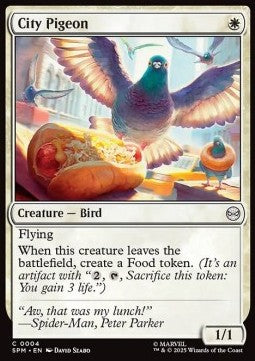 Marvel's Spider-man 0004 City Pigeon