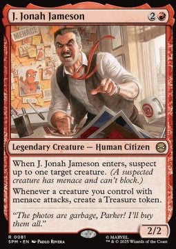 Marvel's Spider-man 0081 J.Jonah Jameson (Foil)
