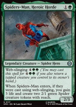 Marvel's Spider-man 0117 Spiders-man, Heroic Horde (Foil)