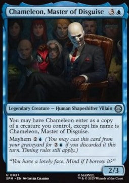 Marvel's Spider-man 0027 Chameleon, Master of Disguise (Foil)