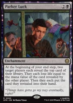 Marvel's Spider-man 0060 Parker Luck (Foil)