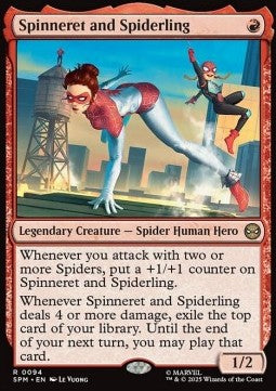 Marvel's Spider-man 0094 Spinneret and Spiderling