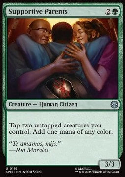 Marvel's Spider-man 0119 Supportive Parents (Foil)