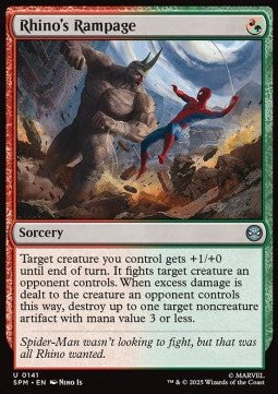 Marvel's Spider-man 0141 Rhino's Rampage