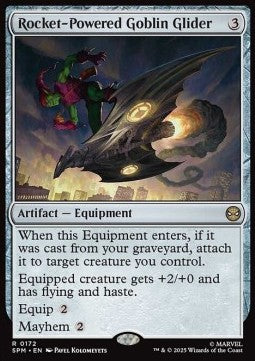 Marvel's Spider-man 0172 Rocket-Powered Goblin Glider