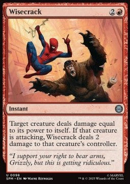 Marvel's Spider-man 0098 Wisecrack (Foil)