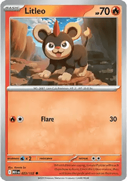 Mega Evolution 023/132 Litleo