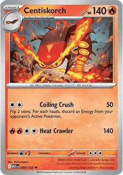 Mega Evolution 030/132 Centiskorch