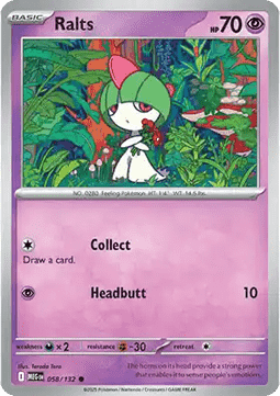 Mega Evolution 058/132 Ralts