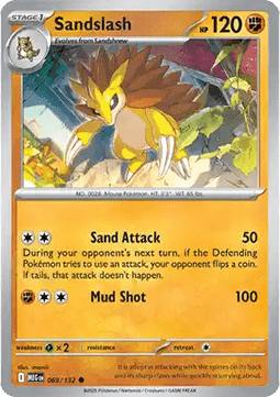 Mega Evolution 069/132 Sandslash