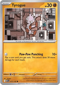 Mega Evolution 071/132 Tyrogue