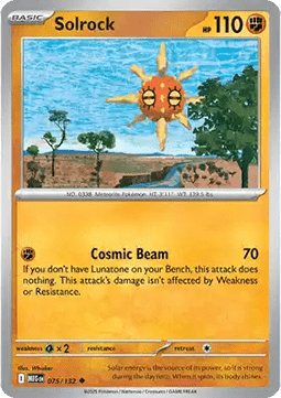 Mega Evolution 075/132 Solrock