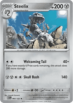 Mega Evolution 093/132 Steelix (Holo)